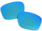 SOODASE Para Oakley Sliver Gafas de Sol Azul Lentes de Repuesto polarizadas