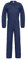 Ultra Overall Herren Arbeitskleidung - Rallyekombi Overall mit Verstecktem Reißverschluss, Zwei Oberen Taschen, Zwei Fronttaschen, Werkzeugtasche, Elastische Bündchen, Elastischer Bund Dunkelblau S
