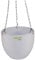 happy nature Keramik Hydro Blumenampel Venus 13/12 Weiss Ø 17.5 cm H 15 cm