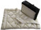 Meivita Merino Schaf-Schurwolle Ganzjahresdecke medium mit Zirbe in 135x200 cm Ganzjahresbett Steppdecke Bett-Decke Zirbenholz Spänen