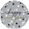 Unique 47986 - Reusable Plastic Serving Bowl - 25 cm - Disco New Year Party - 1 Count (Pack of 1)