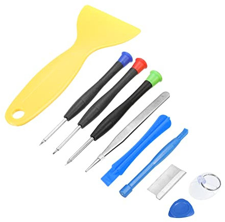 PATIKIL Phone Pry Opening Tools Kit Set 9 in 1 Spudger Tweezers for Cellphone Mobile Phone Laptop PC Repair