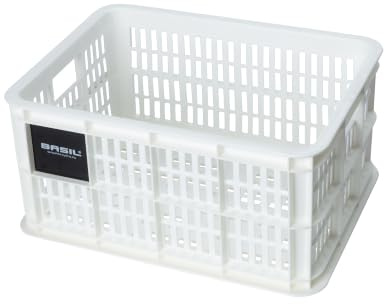 Basil Crate Kunststoffkorb - Fahrradkiste - Robust - One Size - Schwarz