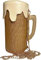 Mei Maß Designer Trachten Tasche Damen - Umhängetasche im Bierkrug Design - Oktoberfest Umhängetasche - Dirndl-Wiesn-Tasche - Trachtenmode Accessoire - Made in Germany - vegan