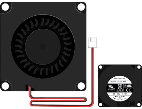 Creality Offizieller Ender 3 V3 SE Lüfter, DC 24 V 4010 Gebläse, 4010 teiliger Lüfter für Creality Ender3 V3 SE/Ender 3V3 KE 3D Drucker