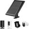 YUWING Solar Panel for Ring Camera,Solar Panel Compatible with Ring Stick Up Cam 2nd & 3rd Gen,Spotlight Cam Plus,Spotlight Cam Pro,Ring Spotlight Cam Battery (Black)