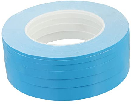 DIYEAH 6rolls Thermal Adhesive Tape Double-sided Conductive Tape for Pcb Led Panel Heat Sink