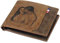 Portefeuille en Cuir Personnalisé Homme Avec Initiales Photo Nom Cadeau de Fête Des Pères pour Papa Grand-père Porte-Cartes RFID Cadeau Personnalisé pour Noël Anniversaire Saint-Valentin (E)