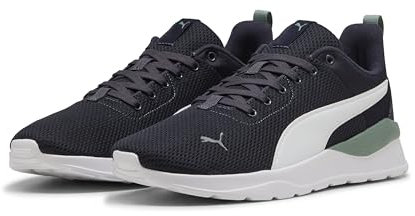PUMA Unisex ANZARUN LITE Sneaker, New Navy White-CAST Iron, 42 EU