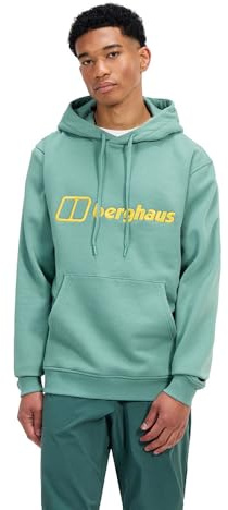 Berghaus Herren Hoodie mit Logo | Zusätzliche Wärme | Besonders bequem Midlayer, Helles Terrain, M