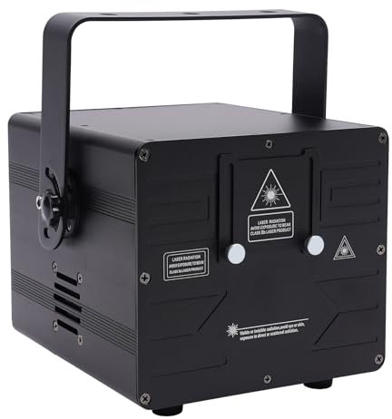 Party Licht RGB Vollfarbige Animation Disco DJ Party Licht Projektor Licht Beleuchtung Bhnenshow DMX Sprachgesteuert für Familienfeiern Disco-Partys Karaoke