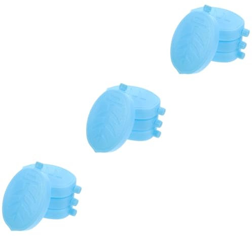 INOOMP 12 Pcs Packs Air Conditioning Fan Ice Crystal Box Reusable Ice Packs Ice Packs for Coolers Air Conditioner Fan Ice Packs Ice Blocks for Air Conditioner Fan Portable Fan Ice Bag Pe