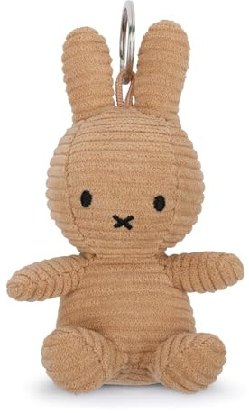 Miffy Schlüsselanhänger ECO Corduroy beige 10 cm