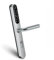 BOT Elektronisches Türschloss, SMART Lock Doorknob, TTlock, Bluetooth, Smart-Funktion – Schloss mit Fingerabdruckleser, Variable Teilungsgröße 72-92mm (Silber, 72-92mm)
