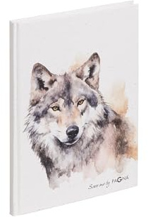 Pagna 26105-15 Notizbuch A5 Wolf 128S dotted lines