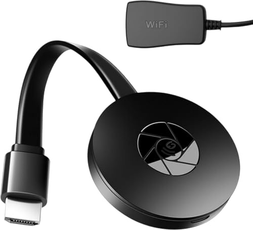 Adattatore HDMI 4K WiFi Wireless HDMI per TV, Streaming Video Audio HD Da Smartphone a TV Proiettore Monitor Dual Band WiFi 2.4G/5G