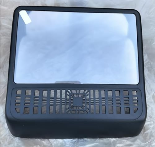 Arcoche Für Mode 3 Highland 2024 2025 Model Y Juniper 2025 2026 Rear ABS Vent Decorative Frame Replace Smooth Rear Air Conditioning Vent Cover with Screen Protector Film, Not for Model Y Standard