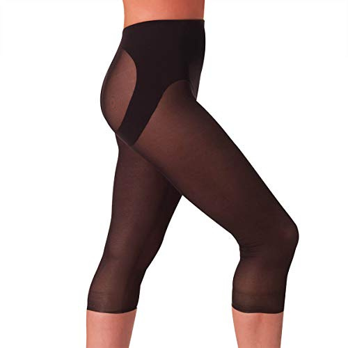 Naomi&Nicole Regulierbare Hose mit langem Bein schwarz L