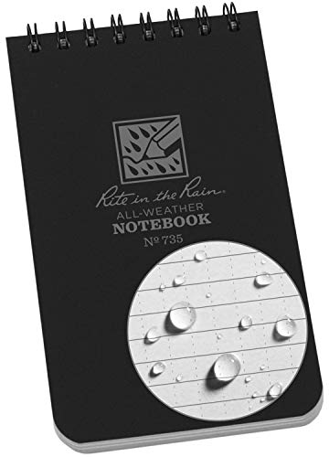 Produkte von Rite in the Rain Wasserdicht 3 x 5-Inch Schwarz
