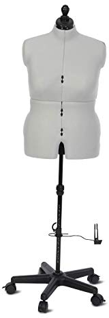 Adjustoform Verstellbare Schneiderpuppe Celine Standard Plus 8-Teilige | Groß (L) [Größe EUR 48 bis 50]