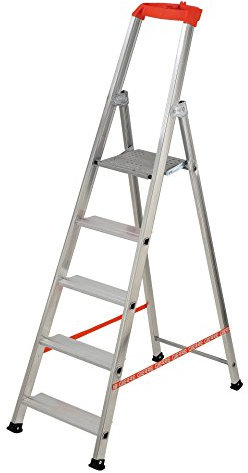 Stabila M101805 - Escalera aluminio profesional al750-8 peldaños