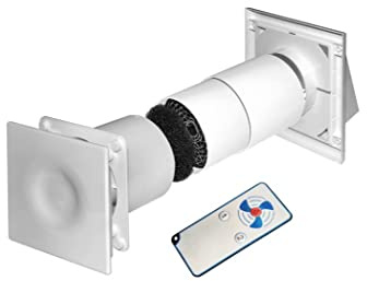 Supersamastore - Récupérateur de chaleur pour chambre simple avec télécommande - Ventilation mécanique contrôlée