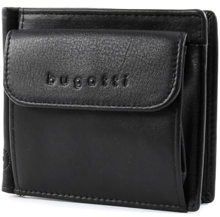 bugatti City Line RFID Dollarclip 8CC Black