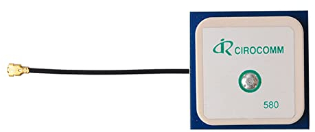 Cirocomm Aktive GPS-Antenne, 32 dB, hohe Verstärkung, 5 cm, Keramikantenne, IPEX-Antenne, 25 x 25 x 5 mm Geekstory