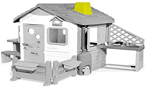Smoby – Schornstein für Smoby Spielhäuser – Zubehör für Spielhaus, wetterbeständig, einfacher Aufbau, passend für die meisten Smoby Spielhäuser