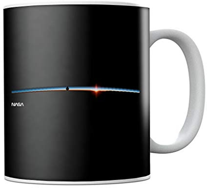 Nasa Satellite Horizon Shot Mug