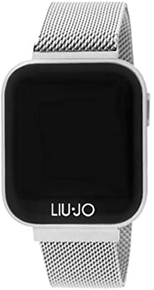Liu Jo - SWLJ001 - Smartwatch in alluminio e plastica da donna, con cinturino