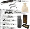 Couteau Marque Laguiole Bougna personnalisé avec dessin et prénom gravé. Cadeau pour homme : fête des pères, papa, Papi, papy anniversaire, noël, Saint Valentin