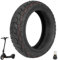 VOLOHAS 9,5 Zoll Offroad Reifen 9.5 * 2.50 Tubeless Reifen für NIU KQi3/Pro/Max Elektroroller Zubehör Vorne/Hinten Verschleißfester Vakuumreifen rutschfeste Dicke Reifen Ersatzräder Ventil (1 Stück)