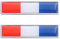 SUPVOX Autocollant MéTallique Drapeau FrançAis pour Voiture, DéCoration CréAtive en Alliage De Zinc, Stickers Porte Et Vitres, EmblèMe Patriotique pour VéHicules