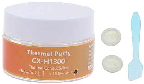 KieTeiiK H1300 Thermal Putty 13.5W/m.K Thermal Conductive Grease Plaster Non-Conductive Heat Sink Compound 10g/20g/50g Thermal Putty Gpu