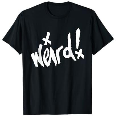 Yungblud Offizielle Weird Time T-Shirt, Unisex Erwachsene, Fans von Yungblud, Kurzarm, T-Shirt, Schwarz, S