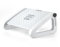 AMUSPK Foot Rest Under Desk, Ergonomic Foot Stool at Work with 6 Adjustable Heights and Massage Function, Comfortable Under Desk Foot Rest for Pressure Relief, Footstool for Office, Home (White)