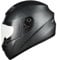 Favoto Motorradhelm Integralhelme für Erwachsene Vollvisierhelm Mopedhelm für Herren Damen Atmungsaktiv ECE Zertifiziert S (55-56cm) Kohlefaser