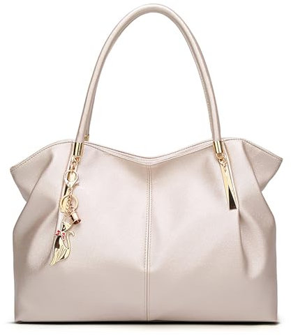 Damen-Umhängetasche, Stilvolle PU-Handtasche mit Großem Fassungsvermögen für Reisen (Einheitsgröße)
