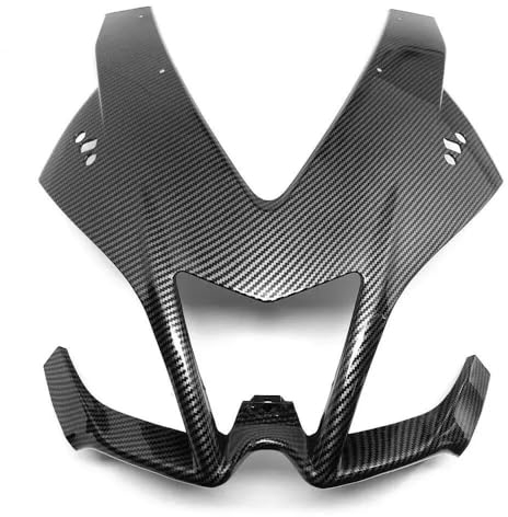 Vordere Nase Scheinwerfer Verkleidung Cowling Carbon Faser Farbe Für Aprilia Für Rs4 125 2012-2015 Motorrad Spoiler