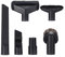 Kit d'outils for aspirateur Karcher WD1 WD2 WD3 NT18/1,NT25 NT30/1 NT38, buse de brosse 31/32mm 35mm, 6 pièces
