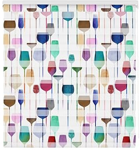 Estoralis | KÜCHE | Doppelrollo Nacht und Tag | Bedrucktes Duo-Rollo | C-1225 | 130 x 180 cm. (Breite/Höhe) Stoffgröße 127 x 175 cm. | Rollos für Fenster und Türen