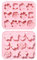 UR URLIFEHALL Lot de 2 moules en silicone en forme de papillon et de fleur pour décoration de gâteaux, bonbons, pudding, ustensiles de cuisine, savons, bougies