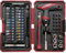 KRAFTWERK Bit Set mit T-Griff Ratschenschraubendreher 53-tlg. | Präzisionsschraubendreher mit Feinwerkzeug Set | inkl. Steckschlüssel 1/4 5-10 mm | KRAFTWERK Bitsatz Art. Nr. 306.378.002