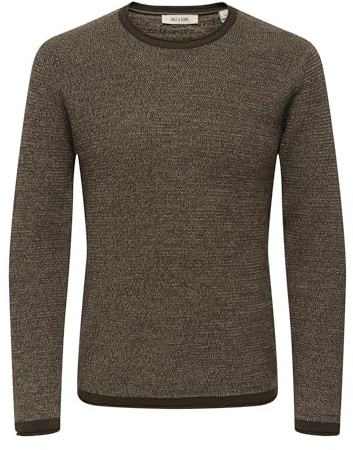 Only & Sons Herren Onseric Reg 12 Struc Crew Knit Noos Onseric Reg 12 Struc Crew Knit Noos (1er Pack)