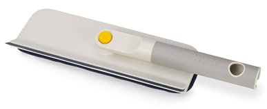 Joseph Joseph CleanTech 2-in-1 Glass Cleaning Squeegee with Microfibre Pad and Foldable Handle