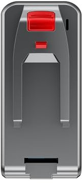 Una batería de repuesto compatible con aspiradoras Kissof S17