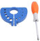 Drill for Drill Angle of Grinder, Affiliate for Anti -clooning Drill for Work on Site (Blue)