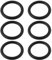 Create idea 6 Stück Schlauchaufroller-O-Ring Kompatibel mit Liberty Garden Products-Modellen 840 870 871 880 703 703-S2 704 Drehbarer O-Ring