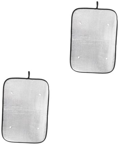DRESSOOS 2 Parasoles Aislantes para Ventanas De Autocaravanas, Accesorios para Remolques, Cortinas Opacas para Ventanas, Accesorios para Caravanas, Parasoles para Puertas De Autocaravanas,